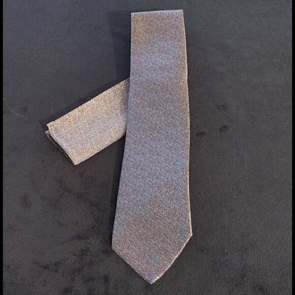 MEN'S STACY ADAMS TIE AND POCKET SQUARE SET - Picture 1 of 5